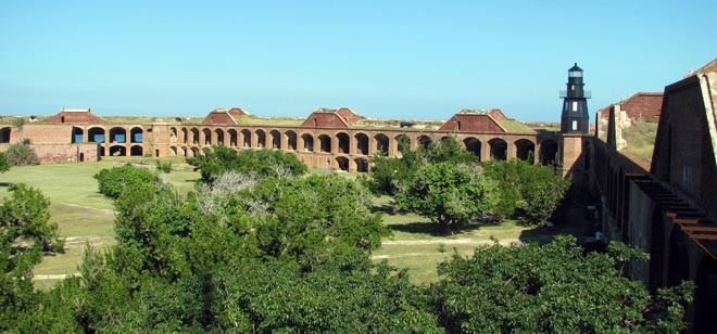 Interior of Fort Jefferson © SW